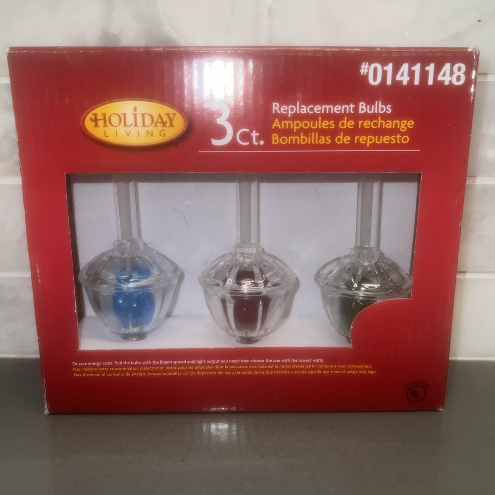 Holiday Living - Replacement Bulbs 3-Piece Set